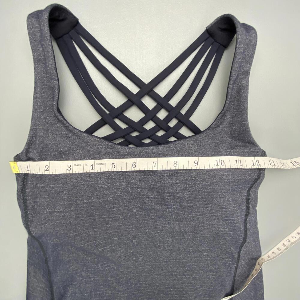 Stylish Strappy Workout Tank Top by Lululemon Sz 4 - Picture 7 of 9